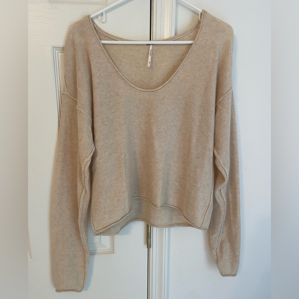 Free People Silk Off the Shoulder